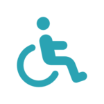 Symbol Menschen mit Behinderung.